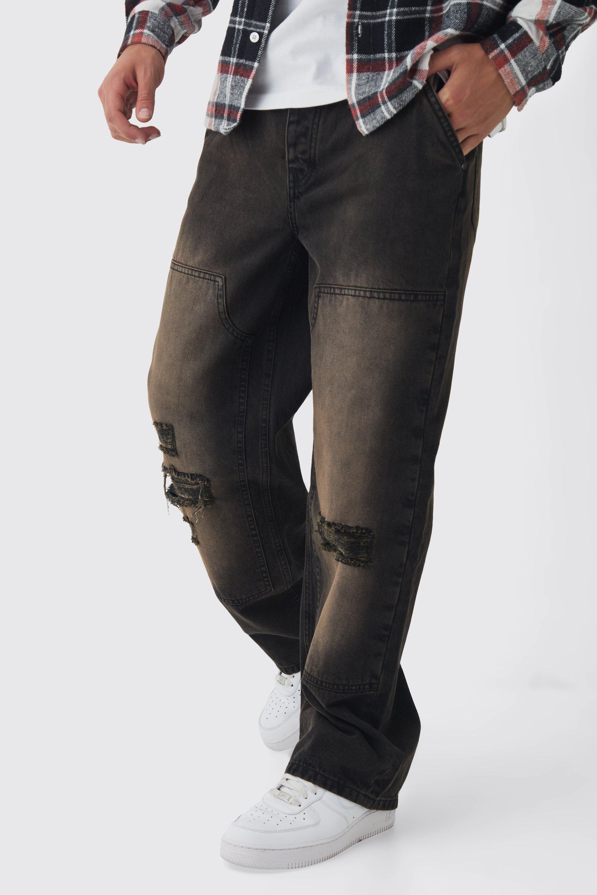 Men's Carpenter Jeans | boohooMAN USA